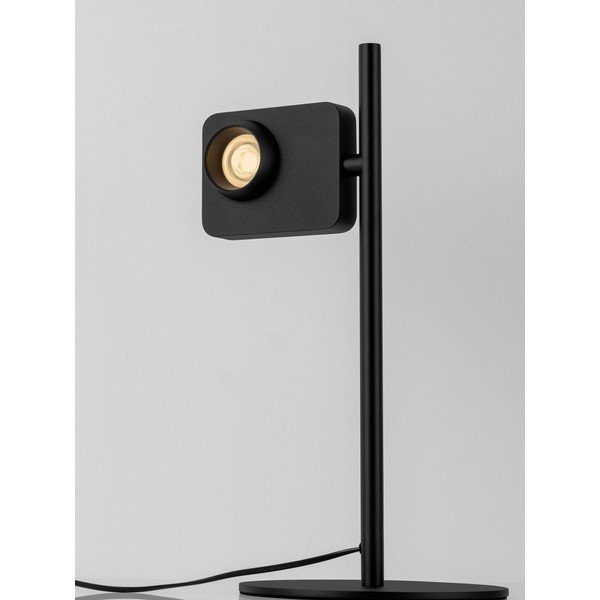 Černá hliníková LED stolní lampa s ohybatelnou konstrukcí/stmívatelná (výška 46 cm) Kedros – Nova Luce-image-2