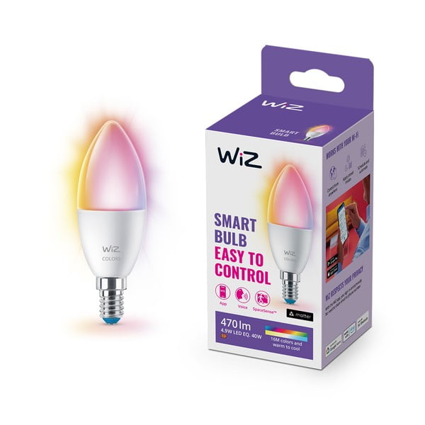 LED smart žárovka E14, 5 W – WiZ-image-2