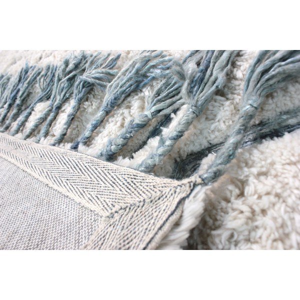 Béžovo-modrý ručně tkaný koberec Flair Rugs Solitaire Sion, 160 x 230 cm-image-1