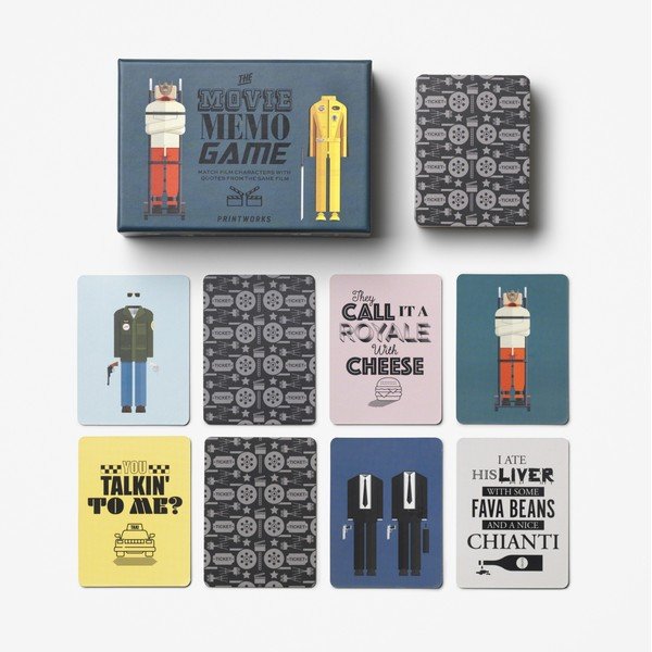 Společenská hra Memo game Movie – Printworks