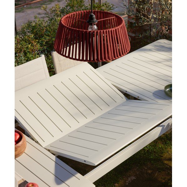 Kovový zahradní jídelní stůl 100x205 cm Brela – Kave Home-image-3