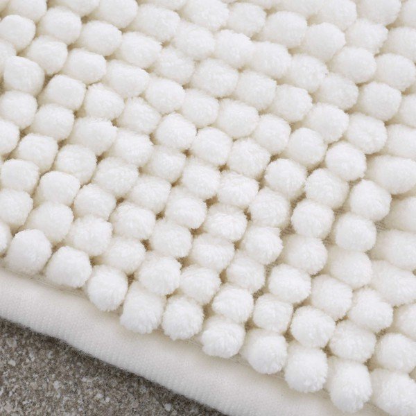 Béžová koupelnová předložka 50x80 cm Bobble – Catherine Lansfield-image-2