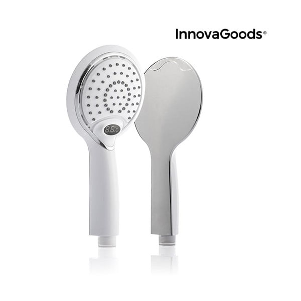 LED sprchová hlavice s čidlem a ukazatelem teploty InnovaGoods