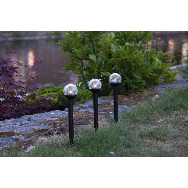 Sada 3 venkovních solárních LED svítidel Star Trading Roma, výška 23 cm-image-4