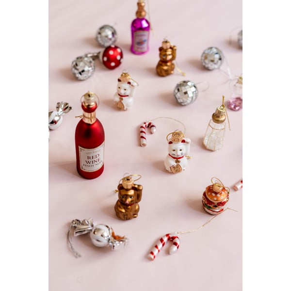 Plastové vánoční koule v sadě 6 ks ø 4 cm Mirror Ball Mini – Sass & Belle-image-2