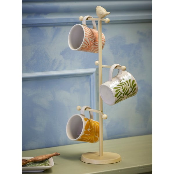 Šálky v sadě 3 ks na cappuccino z kameniny 205 ml Fauni – Bloomingville-image-2