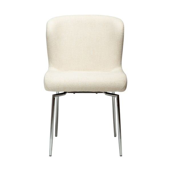 Krémová čalouněná jídelní židle Glam – DAN-FORM Denmark-image-4