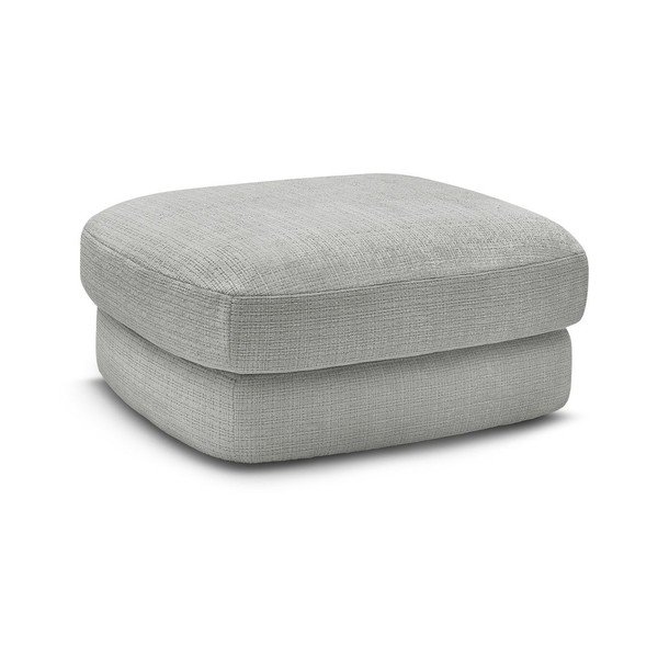 Světle šedá žinylková podnožka Leonore – Bobochic Paris