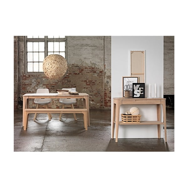 Konzolový stolek Unique Furniture Amalfi, 90 x 37 cm-image-1