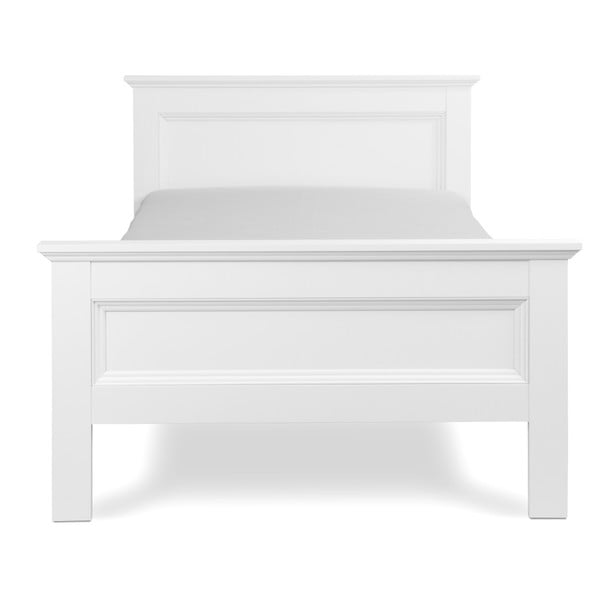 Bílá jednolůžková postel Intertrade Landwood, 90 x 200 cm