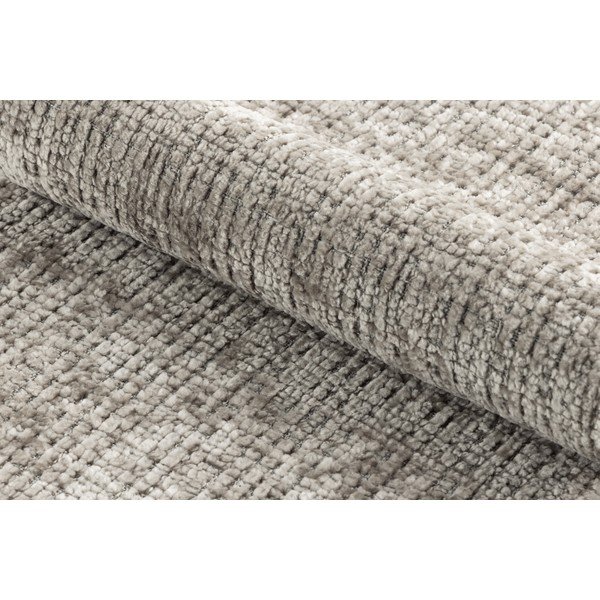 Světle šedé čalouněné jídelní křeslo s područkami Graham – Actona-image-3