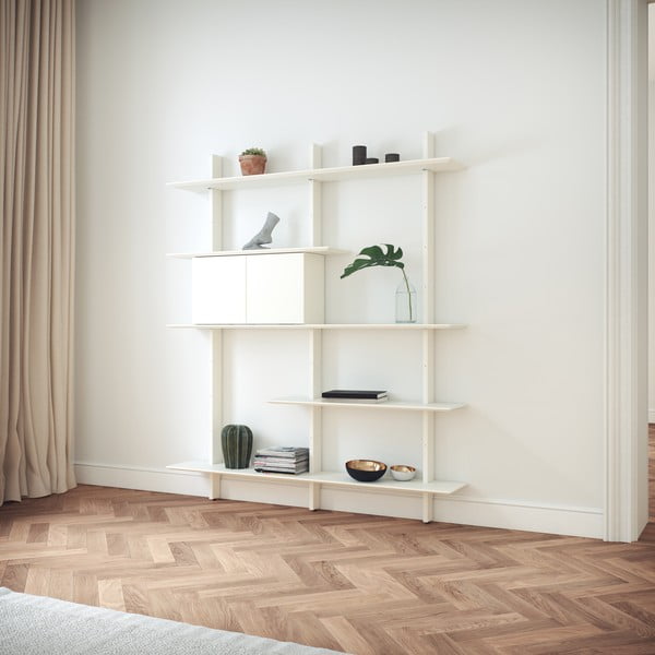 Bílá komponenta s dvířky 68x36 cm Bridge - Tenzo-image-4