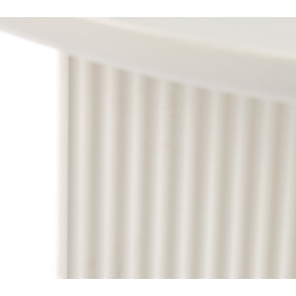 Světle šedý kulatý konferenční stolek ø 80 cm Palma – Unique Furniture-image-2