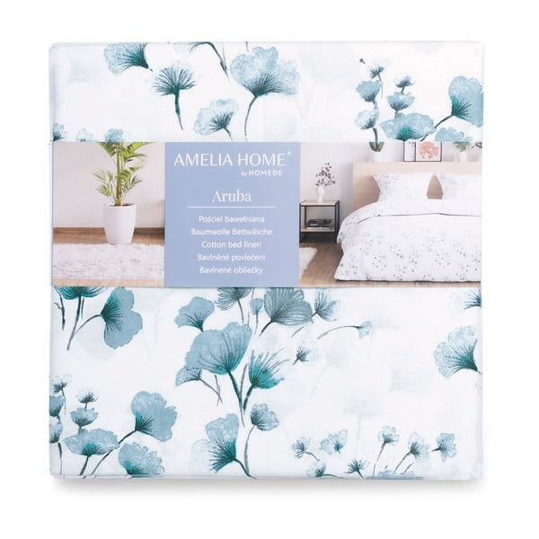 Bavlněné povlečení na jednolůžko AmeliaHome Averi Aruba, 135 x 200 cm-image-4