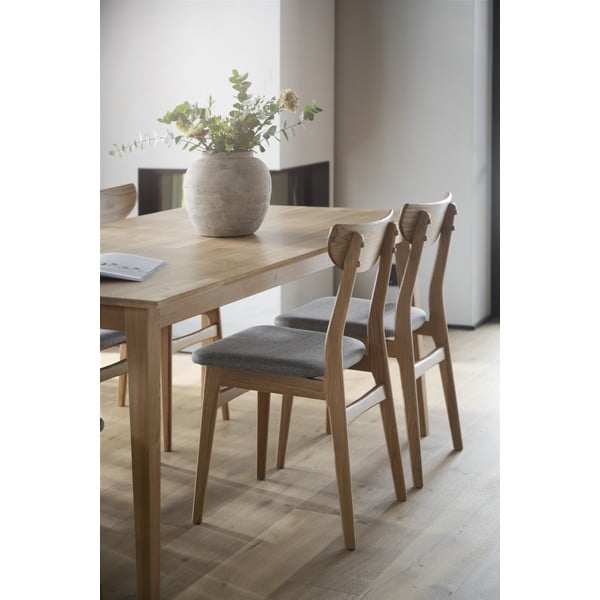 Jídelní židle v sadě 2 ks v přírodní barvě Rodham - Rowico-image-4