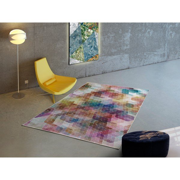 Koberec s podílem bavlny Universal Haria Multi, 80 x 150 cm-image-1