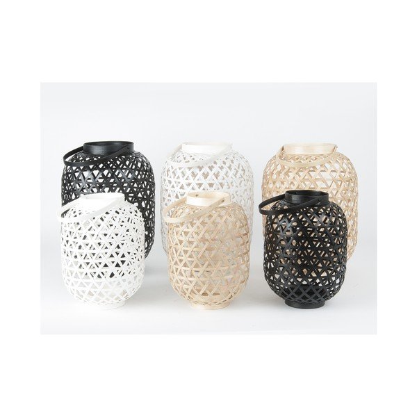 Černá lucerna Present Time Lattice, výška 27 cm-image-2
