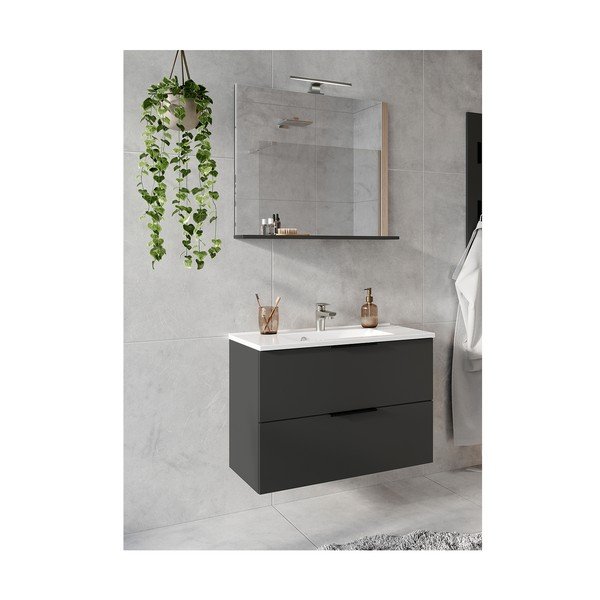 Antracitová koupelnová sestava Crandon – Germania-image-2