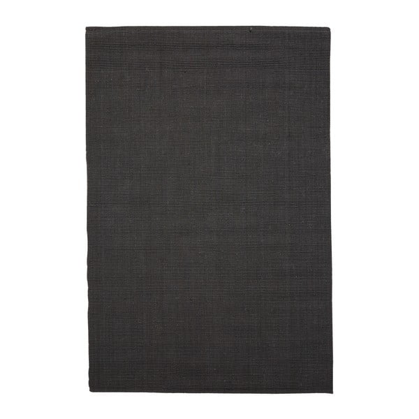 Tmavě šedý jutový koberec vhodný do exteriéru Native, 190 x 150 cm