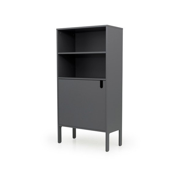 Šedá skříň Tenzo Uno, šířka 76 cm-image-2