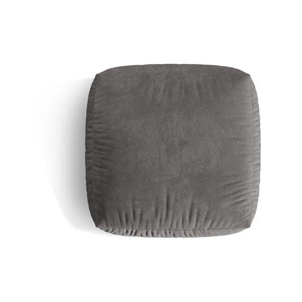 Šedá sametová modulární podnožka Martina – Micadoni -image-2