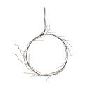 Černá světelná dekorace s vánočním motivem ø 24 cm Nike – Star Trading