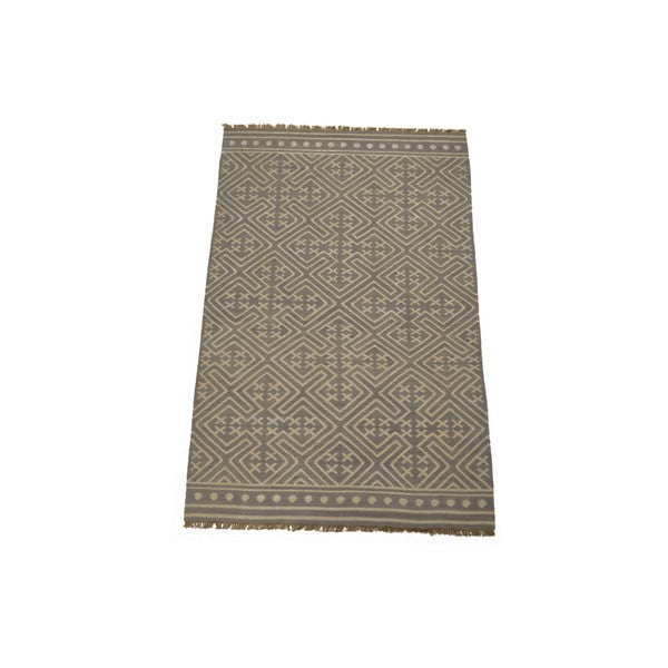 Ručně tkaný koberec Grey Ethno, 150x245 cm