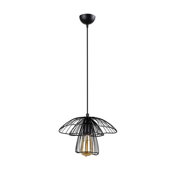 Černé závěsné svítidlo Squid Lighting Root, výška 117 cm-image-3