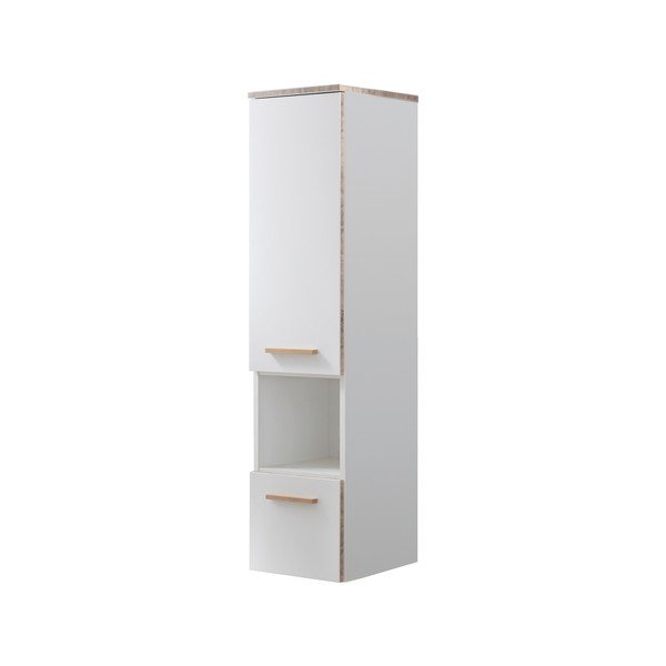 Bílá vysoká závěsná koupelnová skříňka 30x123 cm Set 931 - Pelipal-image-2
