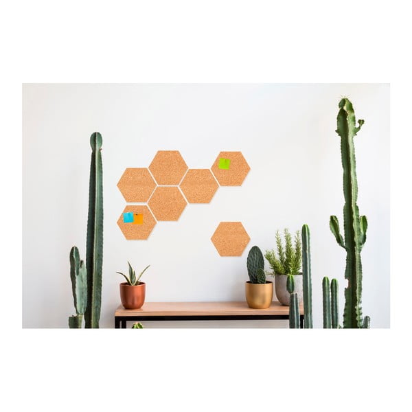 Dekorativní korková nástěnka Really Nice Things Geometric-image-2