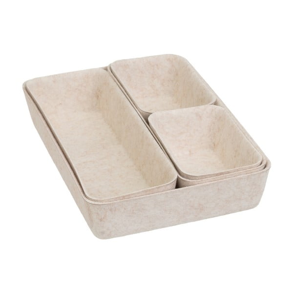 Látkové organizéry do šuplíku v sadě 5 ks – Casa Selección-image-1