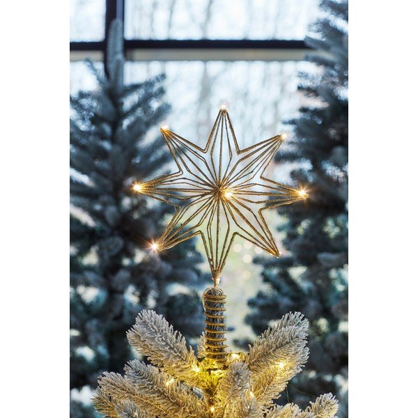 Světelná dekorace na baterky ve zlaté barvě Chloe – Sirius-image-1