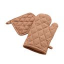 Set kuchyňské rukavice a chňapky 2 ks Gourmet – douceur d'intérieur