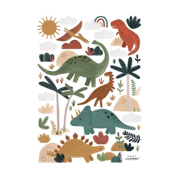 Arch samolepek 30x42 cm Great Dinosaurs – Lilipinso