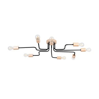 Stropní svítidlo v černo-přírodní barvě 60x100 cm Dazzle – Nice Lamps