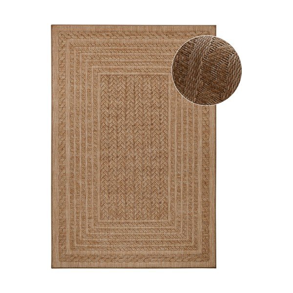 Hnědý vnitřní a venkovní koberec 80x150 cm Limonero – Hanse Home