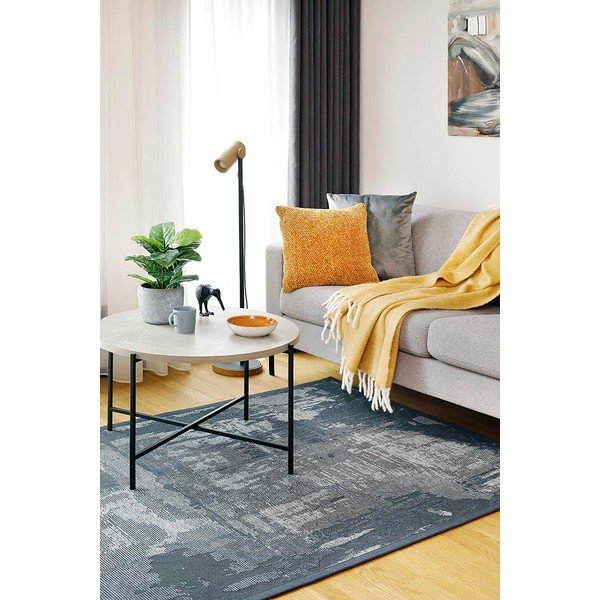 Šedý oboustranný koberec Narma Nedrema, 80 x 250 cm-image-2