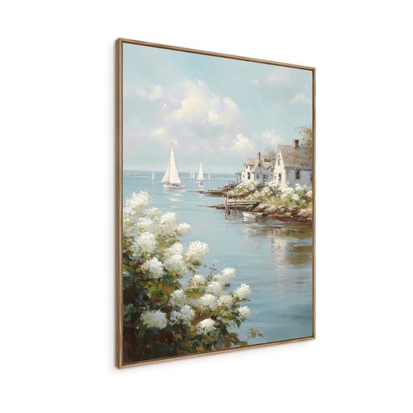 Tištěný obraz s rámem 60x80 cm Quiet Bay – Styler-image-4