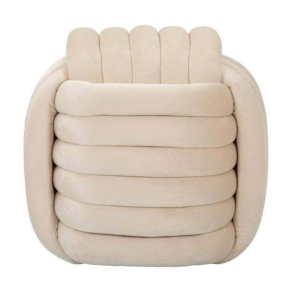 Krémový sametový taburet Softy – Mauro Ferretti-image-2