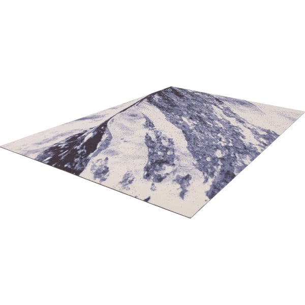 Modrý vlněný koberec 160x240 cm Albo – Agnella-image-4