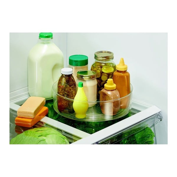 Otočný úložný systém do lednice iDesign Fridge, ⌀ 29 cm-image-2