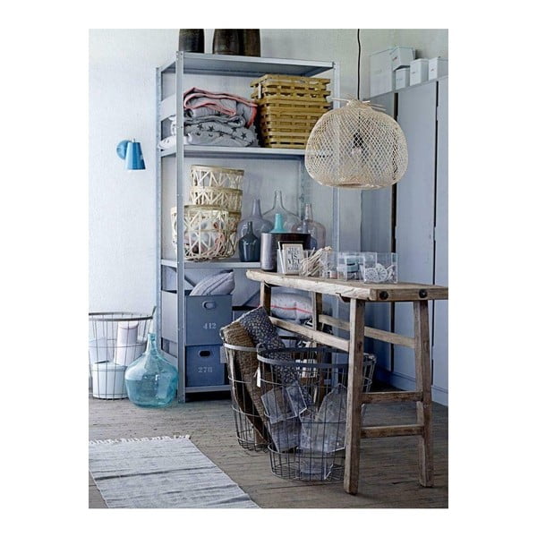 Závěsné svítidlo v přírodní barvě s bambusovým stínidlem ø 42 cm Rodi – Bloomingville-image-3