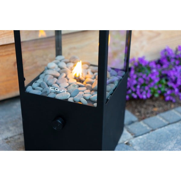 Černá plynová lampa Cosi Dome, výška 45 cm-image-4