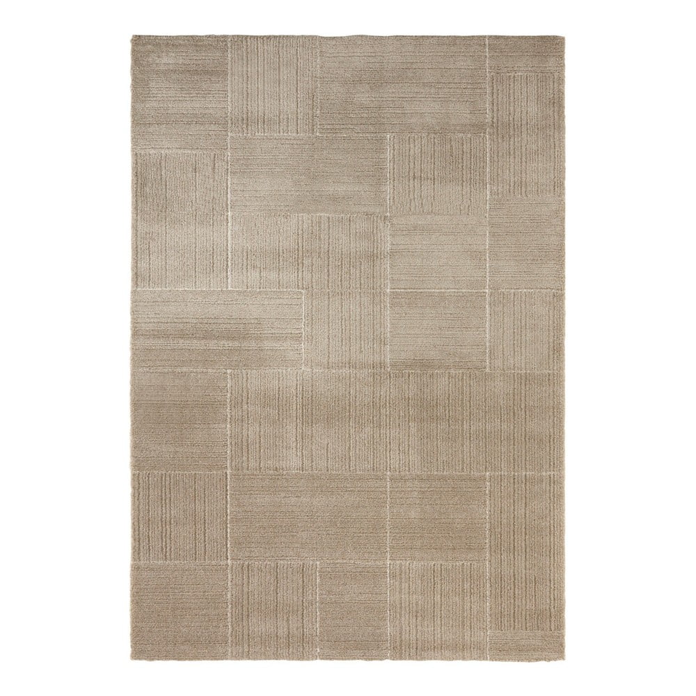 Béžovokrémový koberec Elle Decoration Glow Castres, 160 x 230 cm