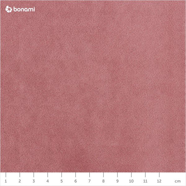 Růžová sametová rozkládací/s úložným prostorem pohovka 247 cm Lazaro – ELTAP-image-4