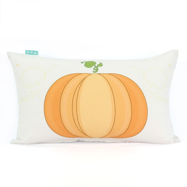 Oboustranný bavlněný povlak na polštář Mr. Fox Pumpkin, 50 x 30 cm-image-1