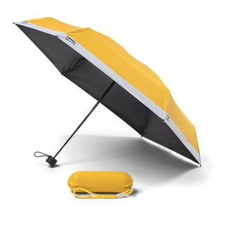 Žlutý skládací deštník Pantone