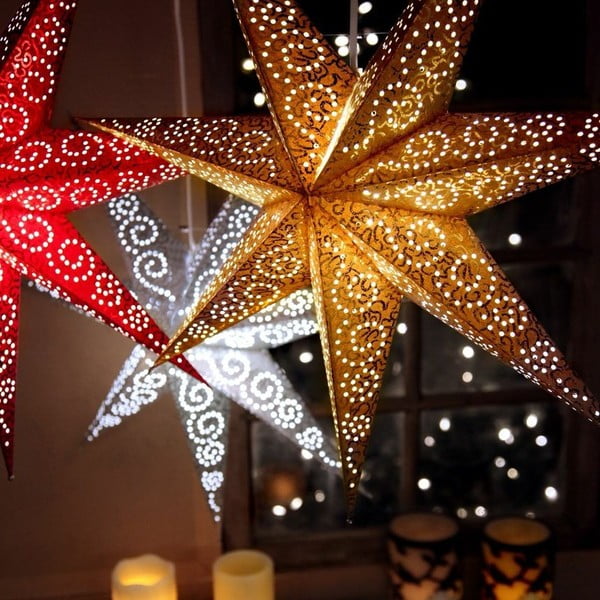 Závěsná svítící hvězda Strala, 85 cm-image-2