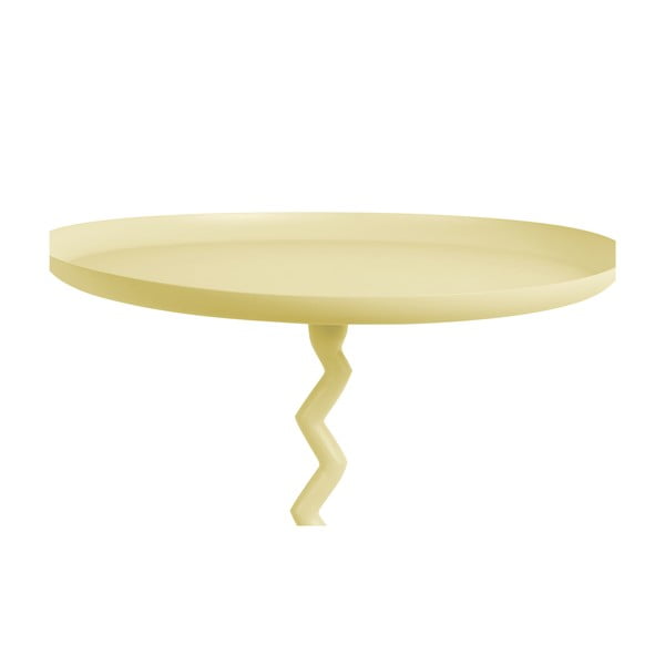 Kovový kulatý odkládací stolek ø 40 cm Zig Zag – Leitmotiv-image-2