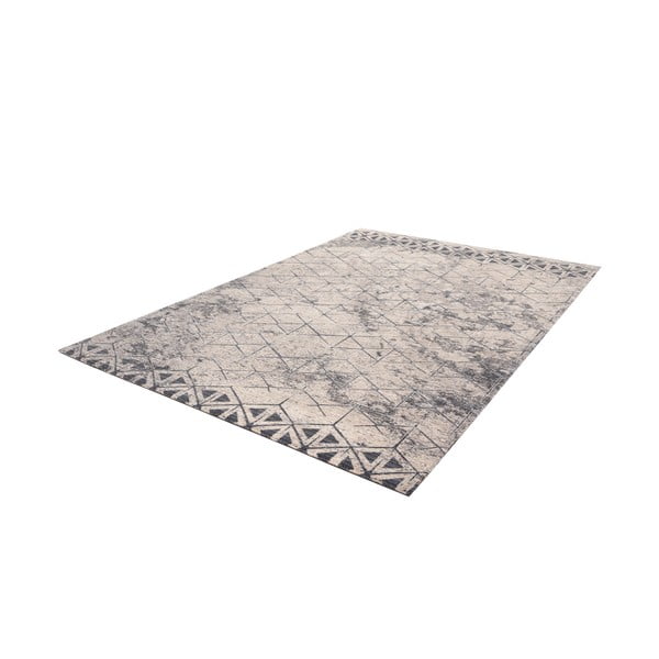 Šedo-krémový vlněný koberec 200x300 cm Bateja – Agnella-image-3